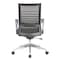 Boss Office Products Execuitve Mesh Task Chair with Aluminum Arms B6566AL-BK - alternate 4